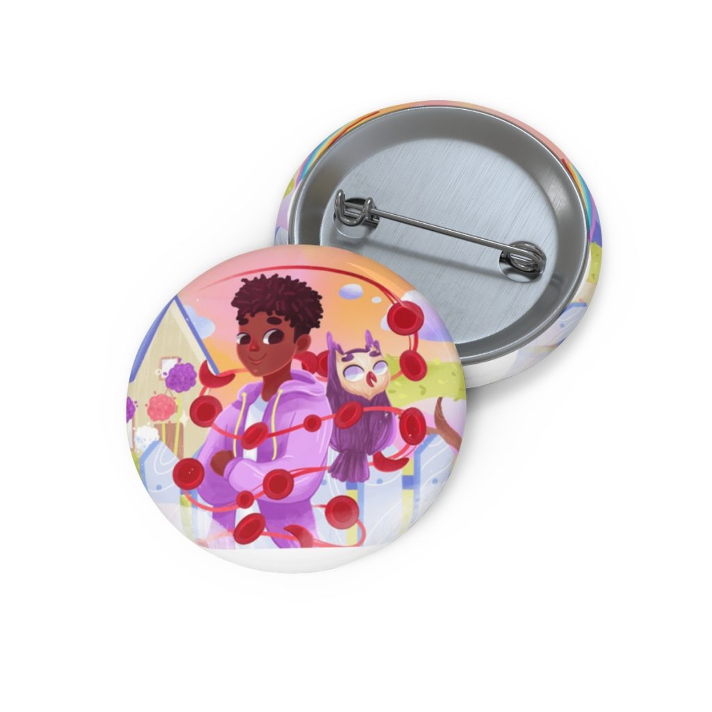 custom pin buttons